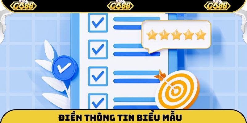 Điền thông tin biểu mẫu