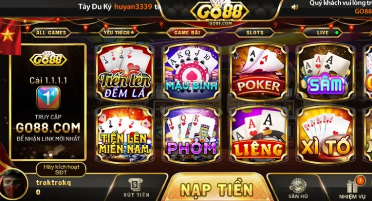 Game Bài Go88 Phân Tích Hệ Sinh Thái Giải Trí Và Chiến Thuật Thắng Cược Đỉnh Cao