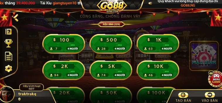 Phân Tích Chuyên Sâu Kỹ Thuật Xếp Bài Và Tính Điểm Mậu Binh Go88 2026