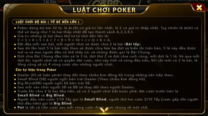 Phân Tích Chuyên Sâu Chiến Thuật Và Xác Suất Chiến Thắng Poker Go88 2026