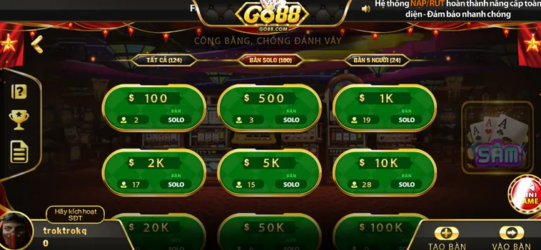 Hướng Dẫn Chơi Sâm Lốc Go88 Và Chiến Thuật Chặn Bài Đỉnh Cao