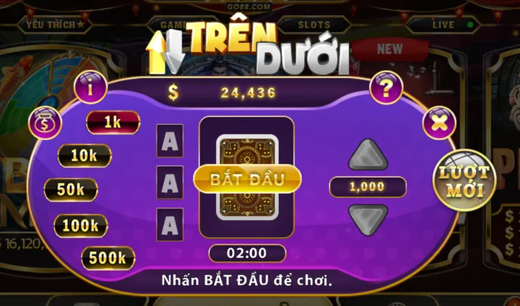 Phân Tích Thuật Toán Xác Suất Và Quy Luật Vận Hành Trò Chơi Trên Dưới Go88