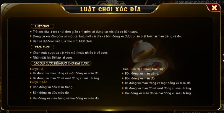 Phân Tích Quy Luật Xác Suất Và Hệ Thống Vận Hành Xóc Dĩa Go88 Năm 2026